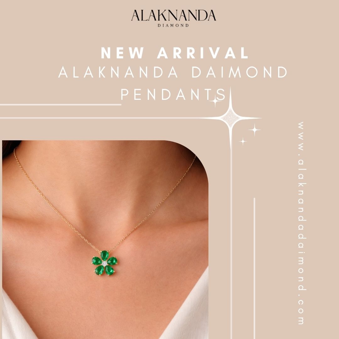 Elegant New Arrival Diamond Pendant Collection by Alaknanda Jewels