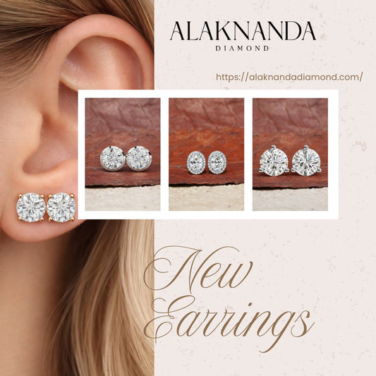 Elegant Lab-Grown Diamond Earrings Sparkle with Modern Sustainable Luxury