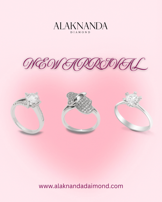 "Alaknanda Diamond Rings – Timeless Elegance, Radiant Sparkle, and Handcrafted Perfection for Every Love Story"