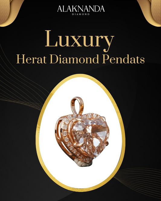 “Alaknanda Luxury Heart Diamond Pendants – Elegant Jewelry with Timeless Sparkle, Refined Craftsmanship, and Unforgettable Romantic Charm”