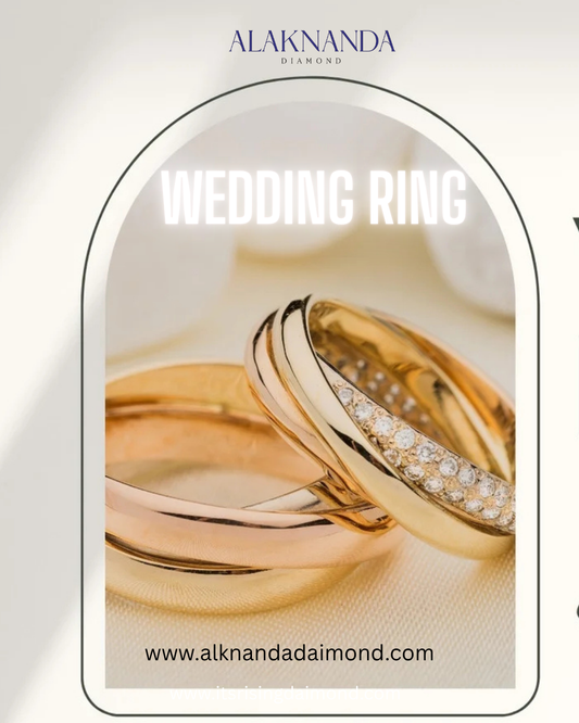 Timeless Gold Wedding Rings – Classic Elegance and Brilliant Diamonds by Alaknanda Diamond Collection