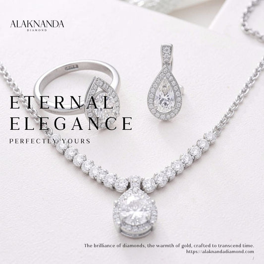 Timeless Diamond Jewelry Set Radiating Elegance Grace And Luxury