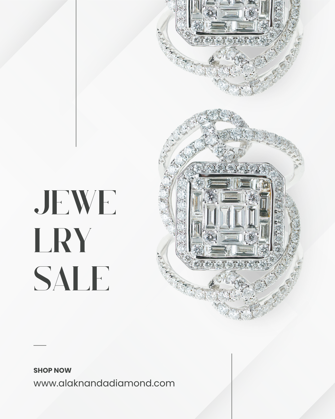 Shop elegant diamond jewelry now – stunning designs, limited-time sale, shine brighter with timeless luxury pieces.