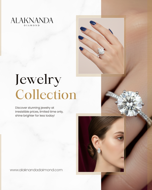 Discover Alaknanda Diamond Jewelry Collection Featuring Elegant Rings, Bracelets, and Earrings Crafted with Brilliant Diamonds for Timeless Luxury and Everyday Sophistication ✨💎