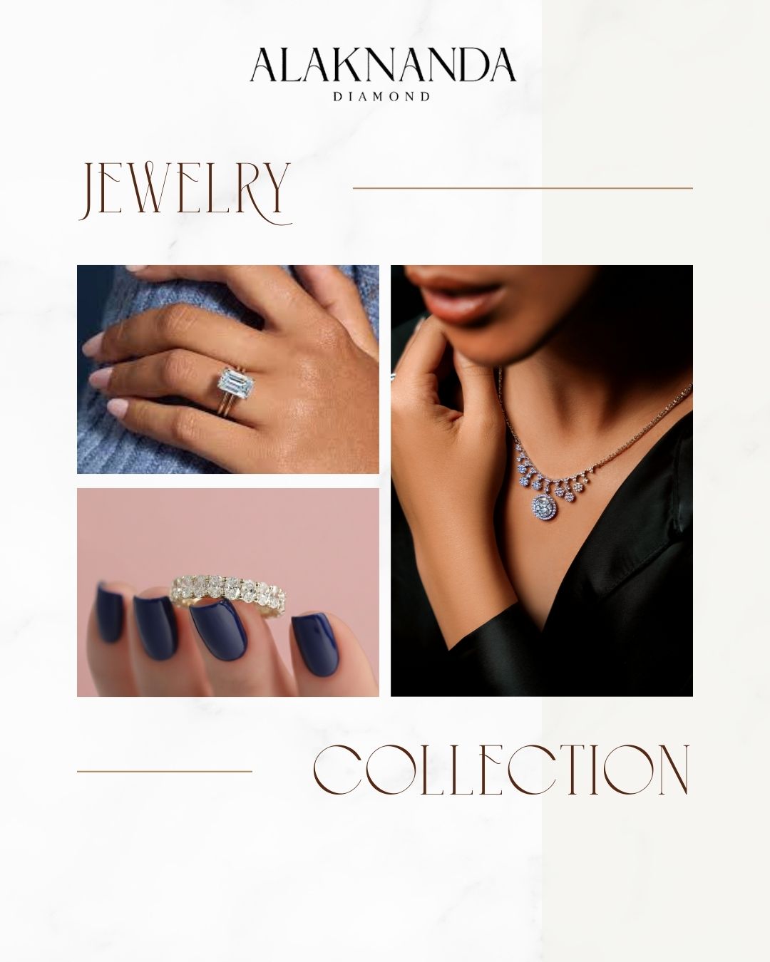 Explore Alaknanda Diamond’s Elegant Jewelry Collection Featuring Brilliant Rings, Sparkling Necklaces, and Timeless Designs Crafted for Luxury, Beauty, and Everyday Sophistication ✨💎