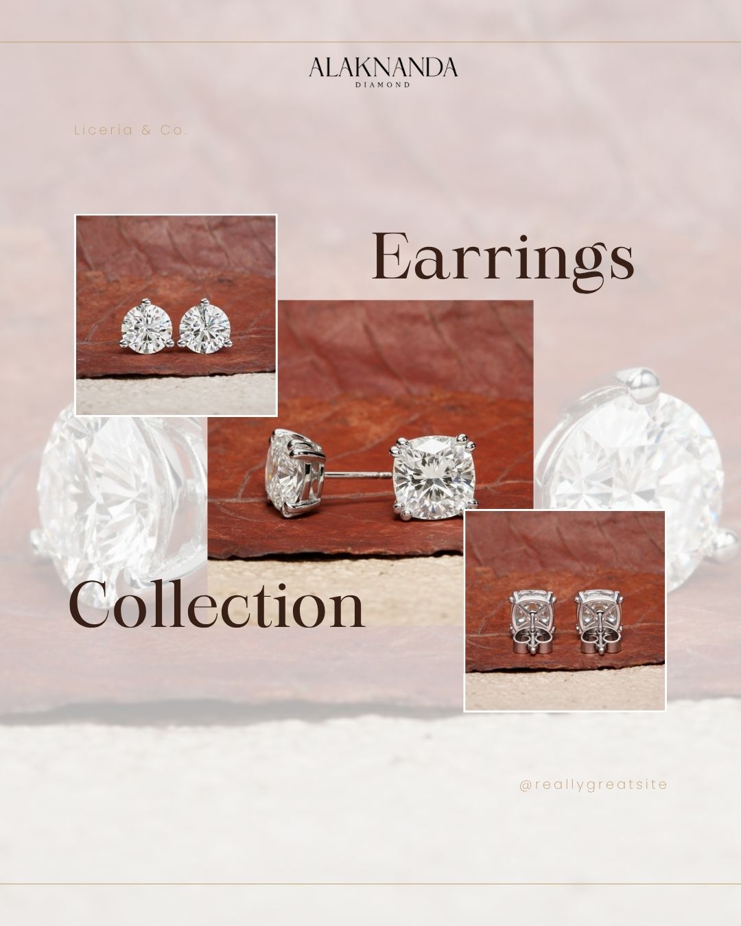 Alaknanda Diamond Earrings Collection Elegant Timeless Sparkling Luxury Designs