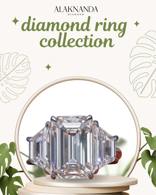 "Elegant Alaknanda Diamond Ring Collection – Timeless Luxury, Brilliant Sparkle, and Exquisite Craftsmanship for Every Special Occasion"