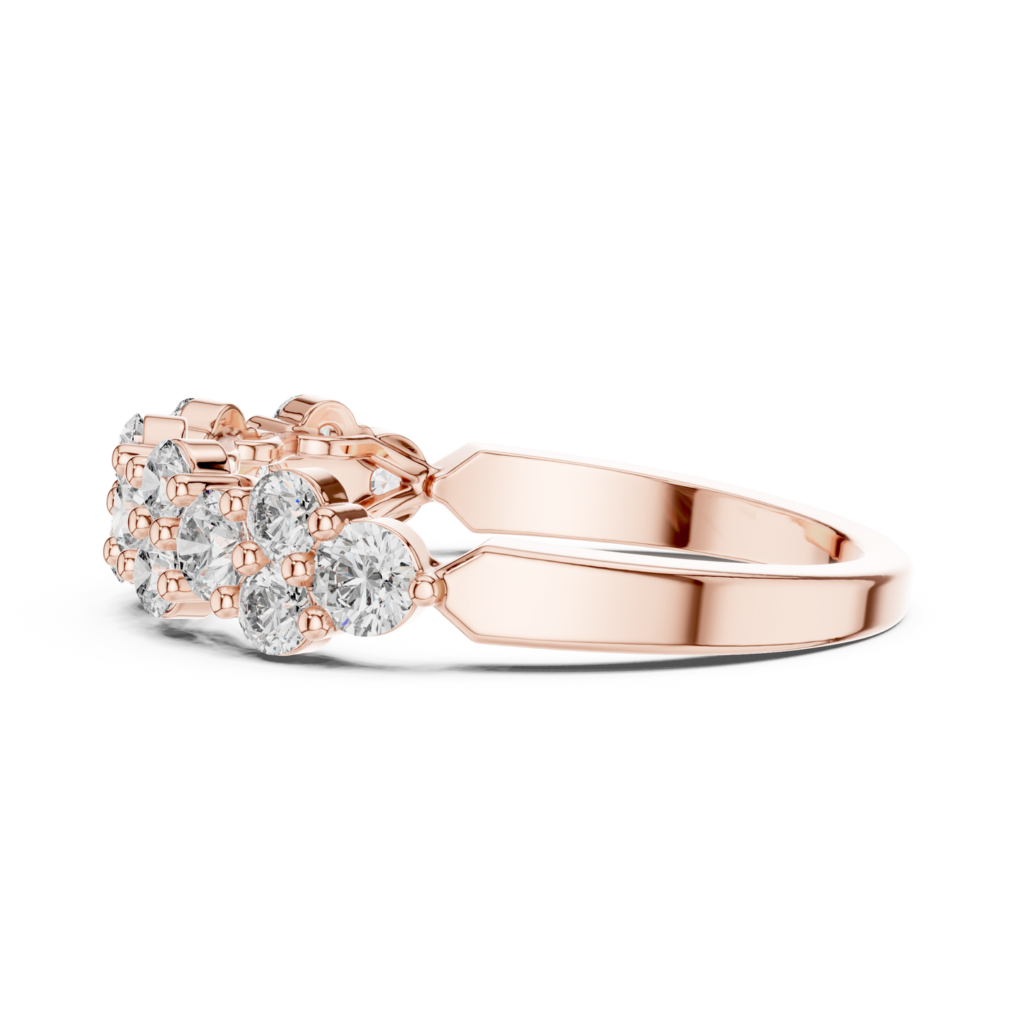 Dainty Round Lab Grown Diamond Band