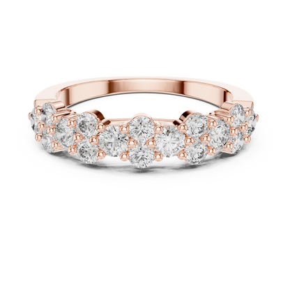 Dainty Round Lab Grown Diamond Band