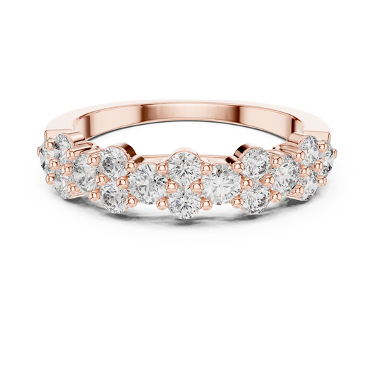 Dainty Round Lab Grown Diamond Band