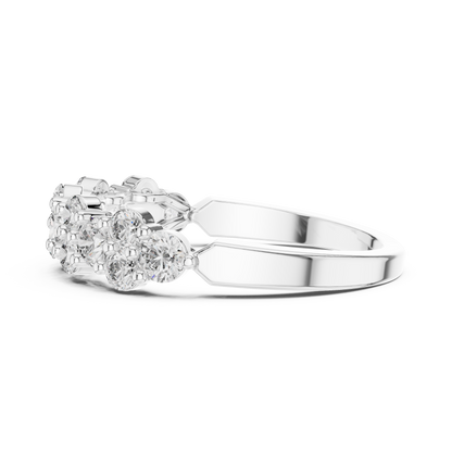 Dainty Round Lab Grown Diamond Band