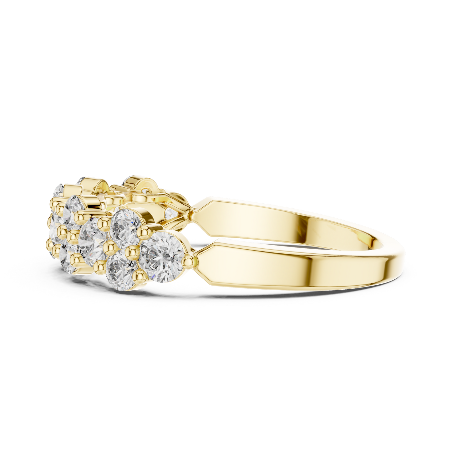Dainty Round Lab Grown Diamond Band