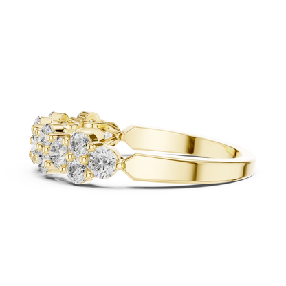 Dainty Round Lab Grown Diamond Band