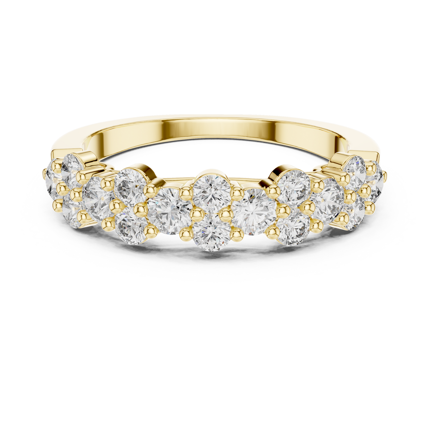 Dainty Round Lab Grown Diamond Band