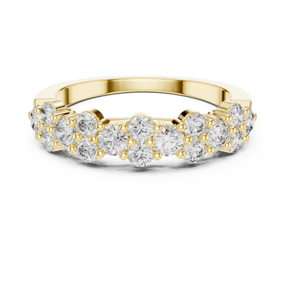 Dainty Round Lab Grown Diamond Band
