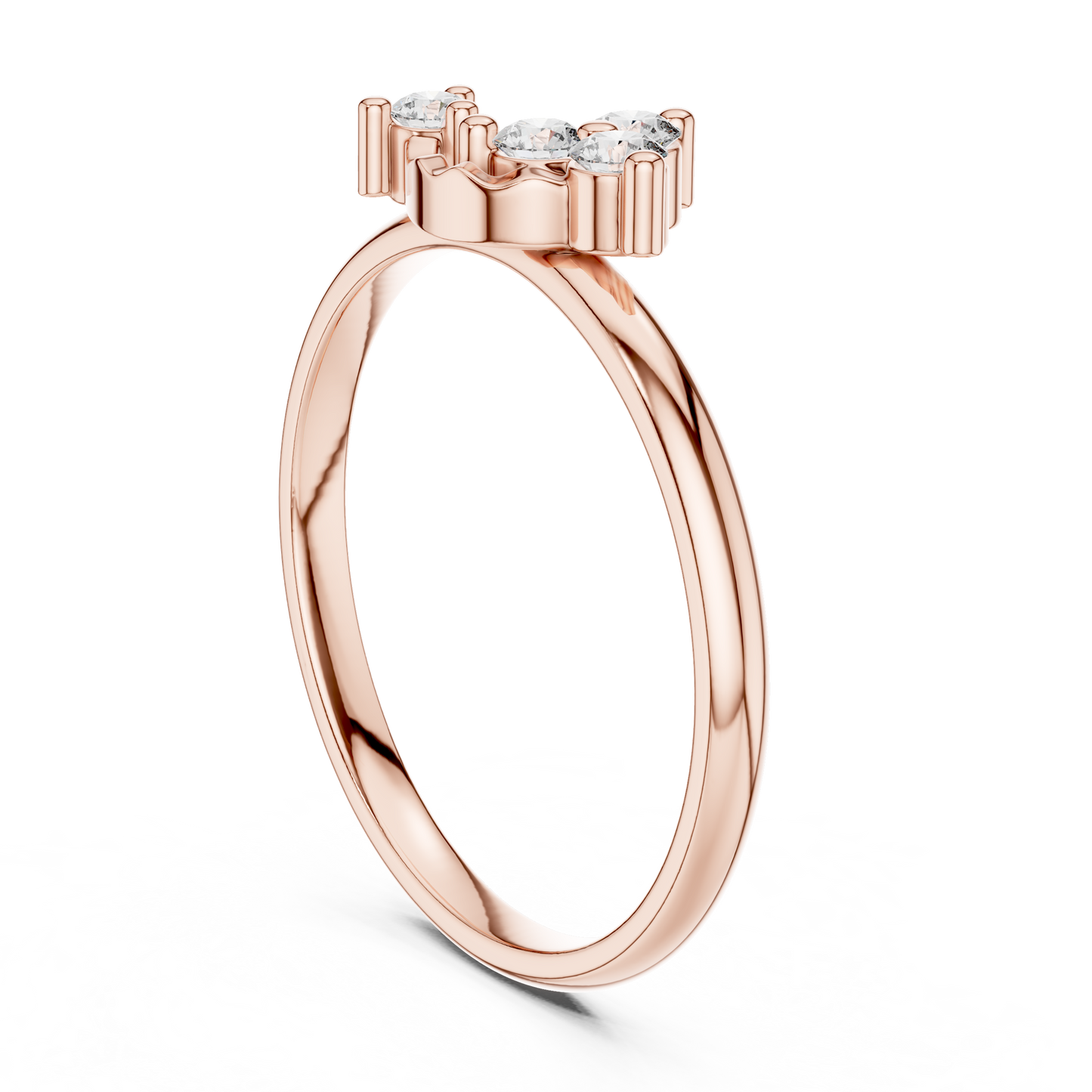 Nature Inspired Lab Grown Diamond Vine Ring