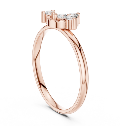 Nature Inspired Lab Grown Diamond Vine Ring