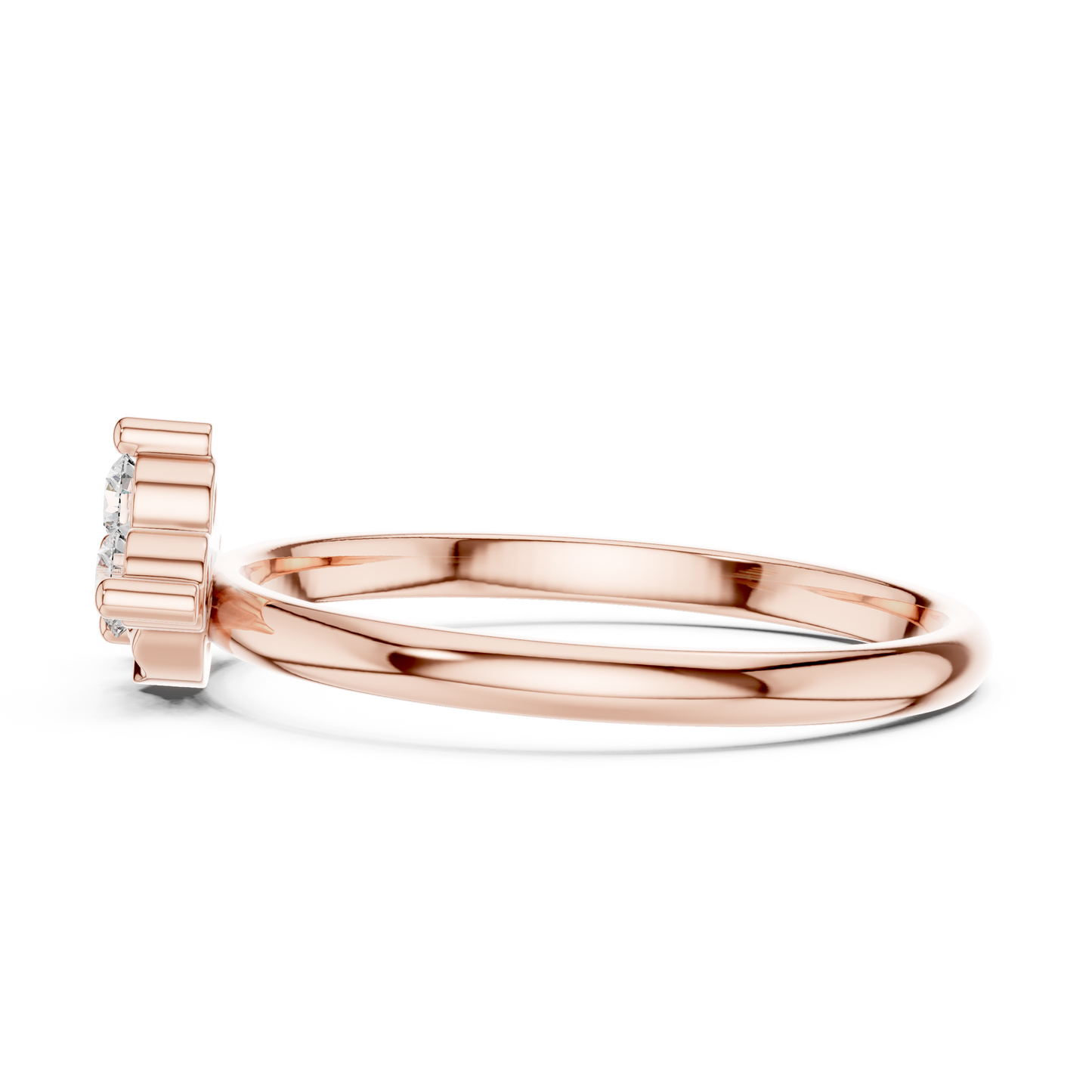 Nature Inspired Lab Grown Diamond Vine Ring