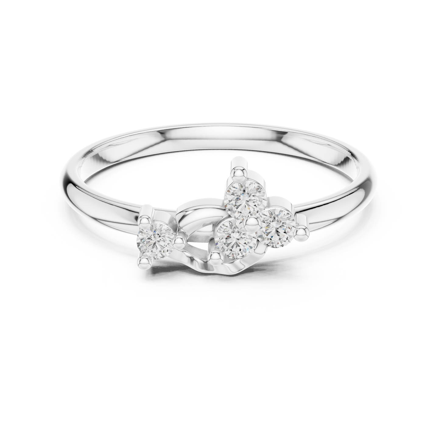 Nature Inspired Lab Grown Diamond Vine Ring