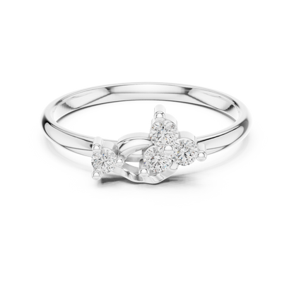 Nature Inspired Lab Grown Diamond Vine Ring