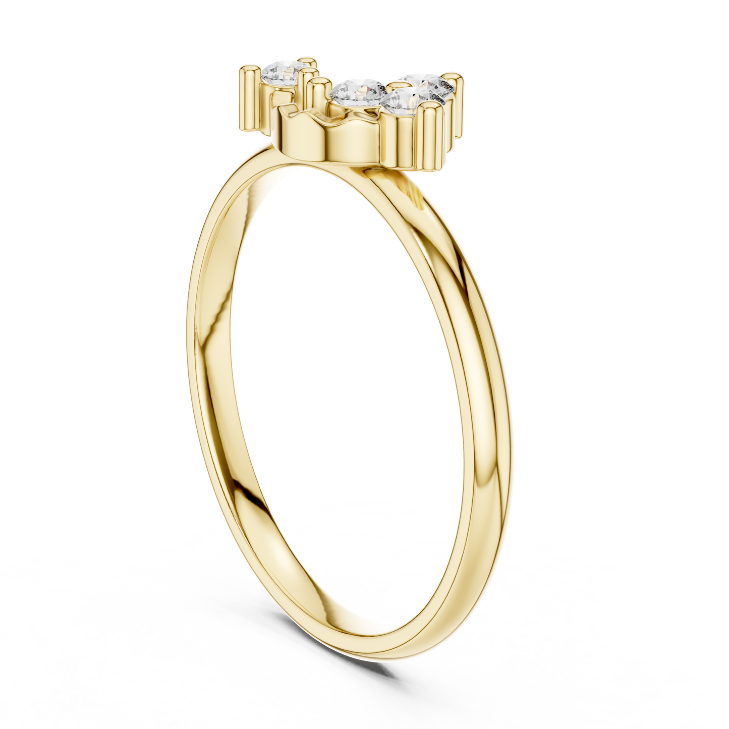 Nature Inspired Lab Grown Diamond Vine Ring