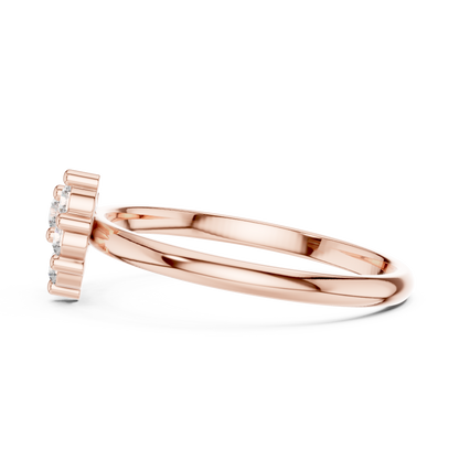 Lab Grown Diamond Shooting Star Ring