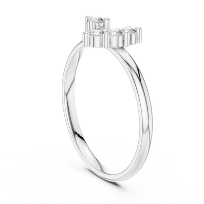 Lab Grown Diamond Shooting Star Ring
