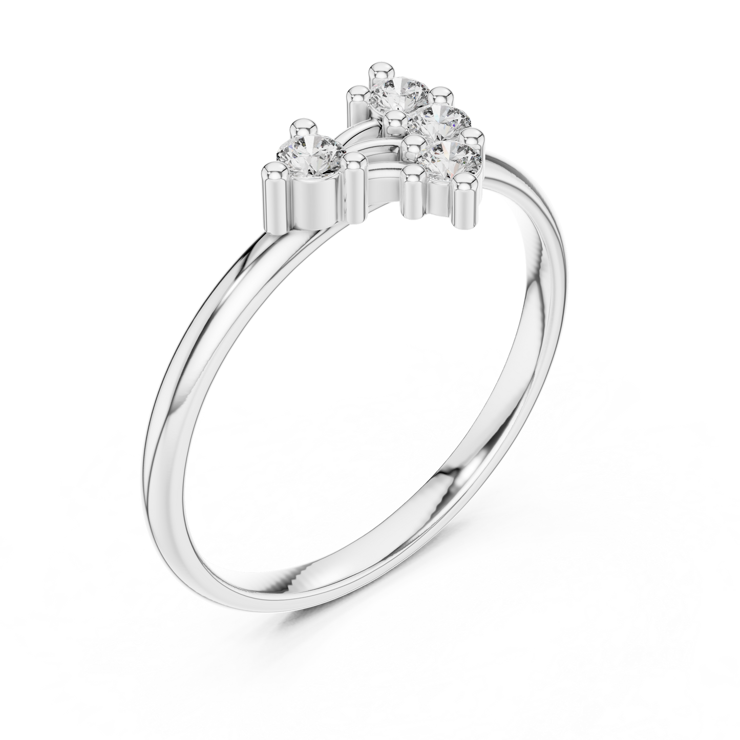 Lab Grown Diamond Shooting Star Ring