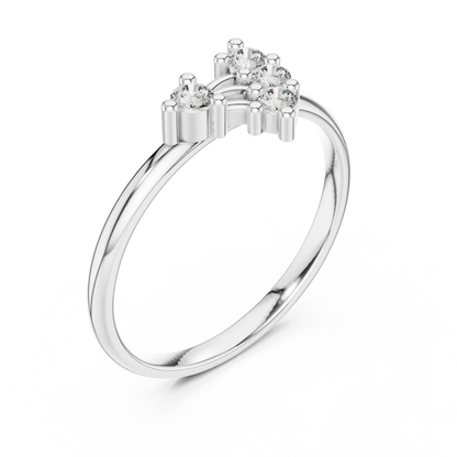 Lab Grown Diamond Shooting Star Ring