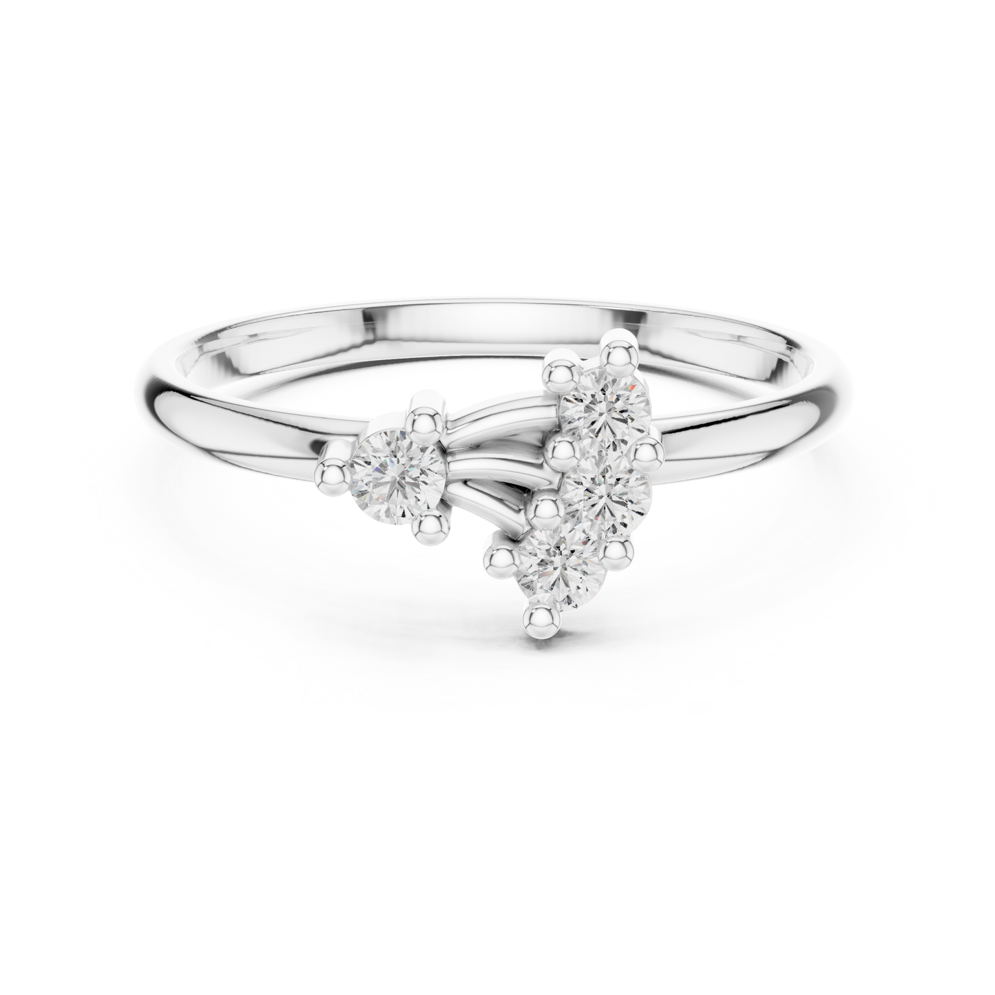 Lab Grown Diamond Shooting Star Ring