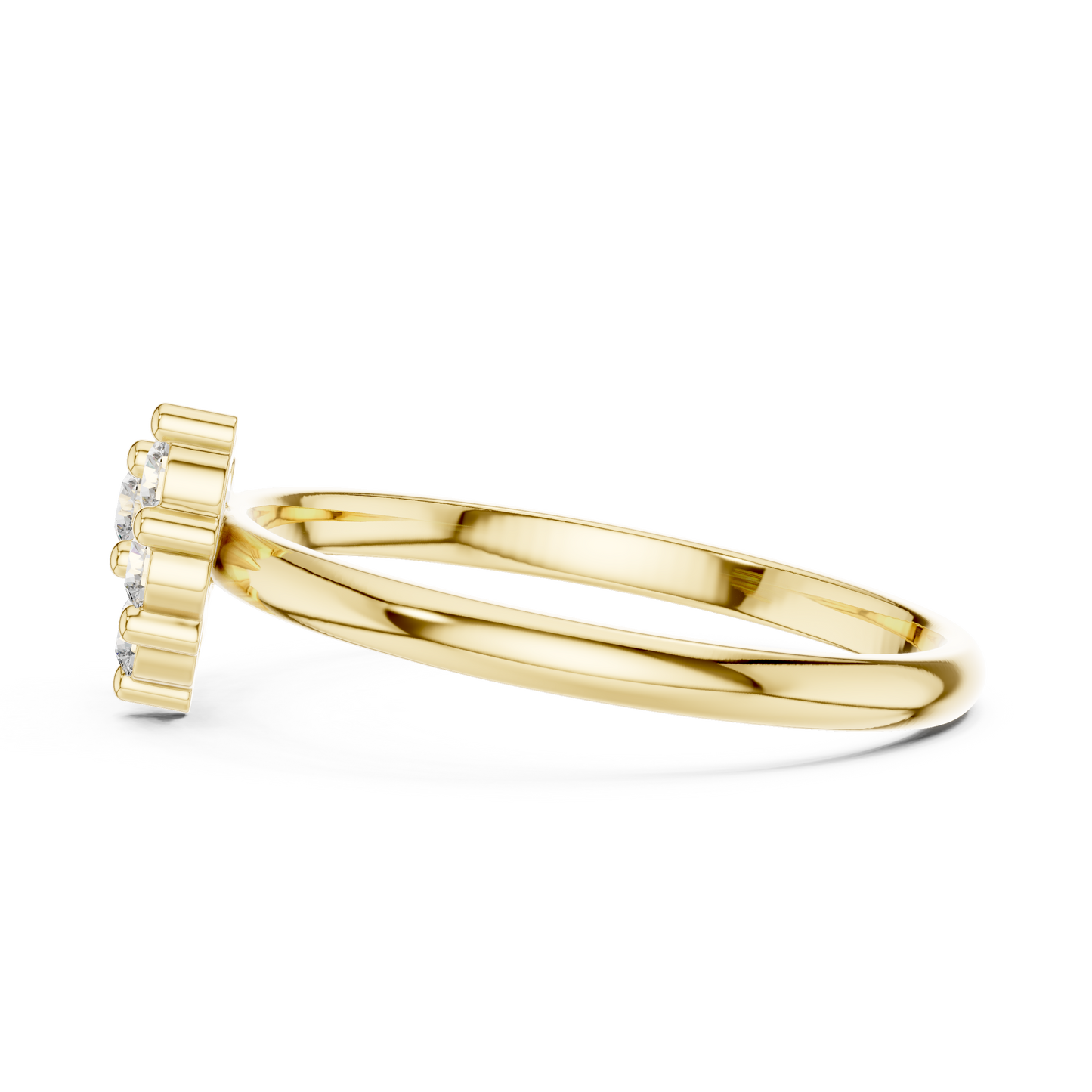 Lab Grown Diamond Shooting Star Ring