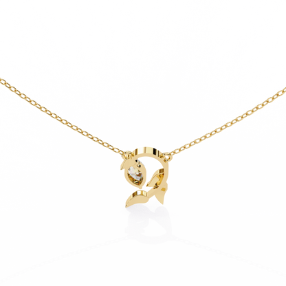 Marquise Solitaire Necklace