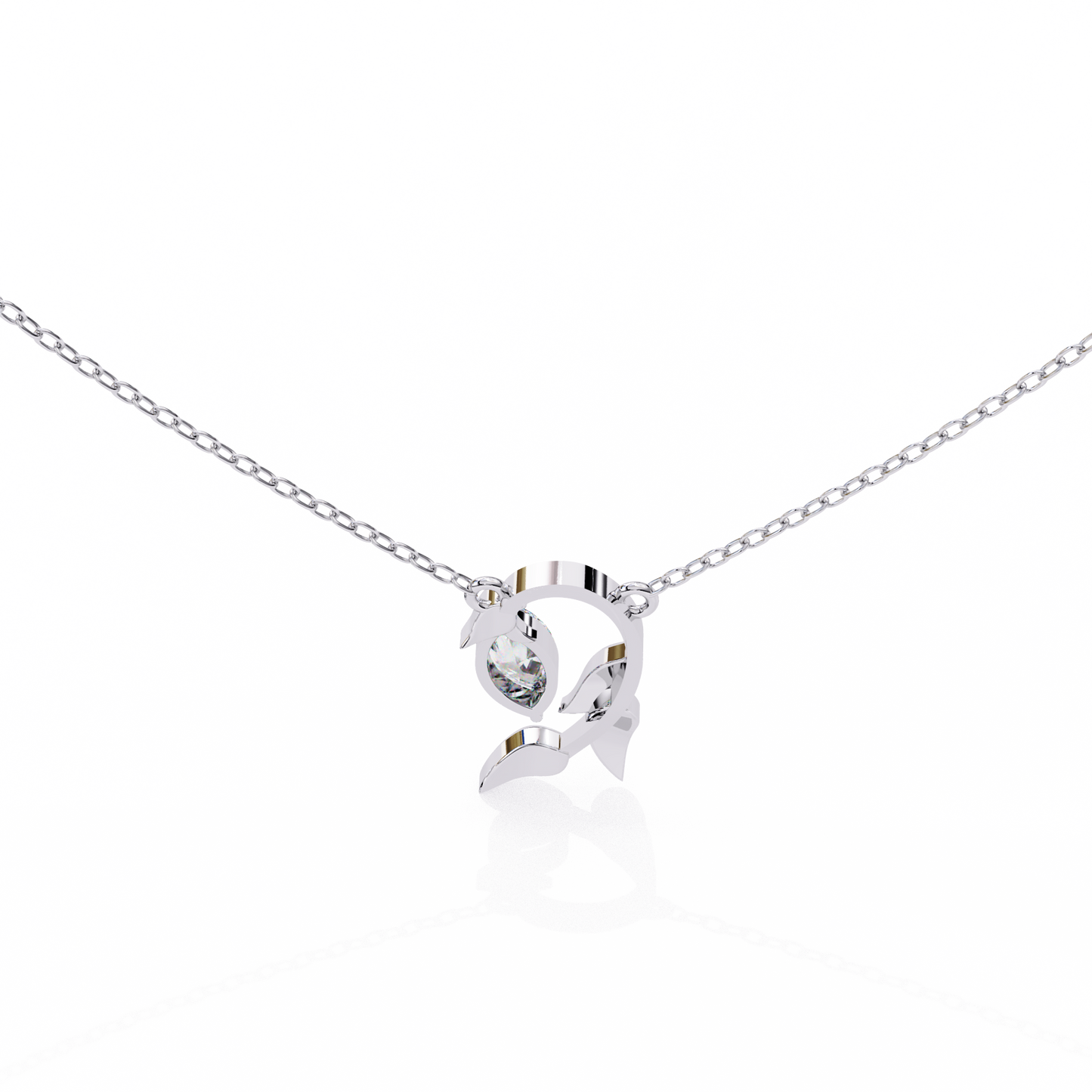 Marquise Solitaire Necklace