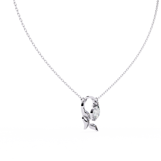 Marquise Solitaire Necklace