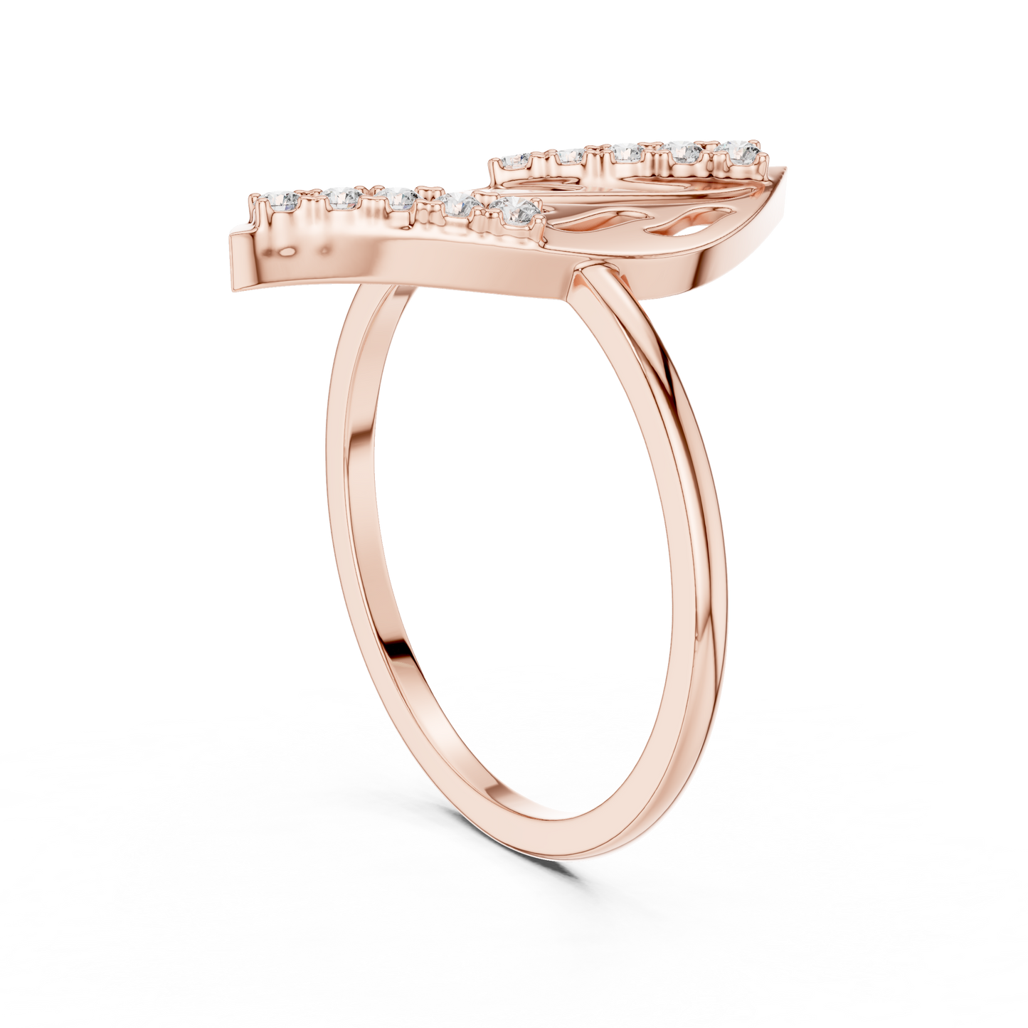 Lab Grown Diamond Marquise Frame Ring