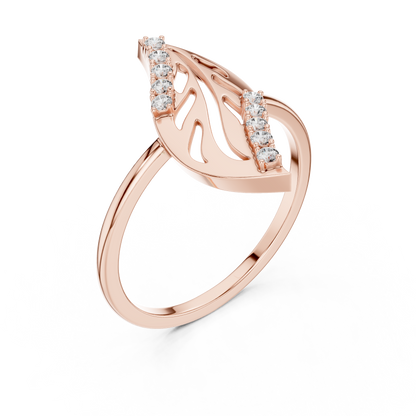 Lab Grown Diamond Marquise Frame Ring