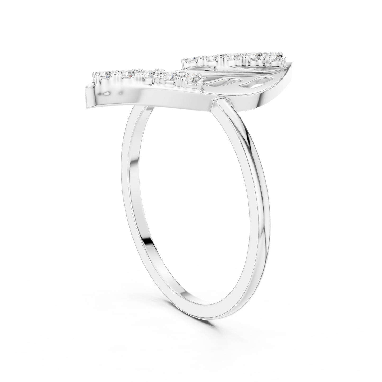 Lab Grown Diamond Marquise Frame Ring