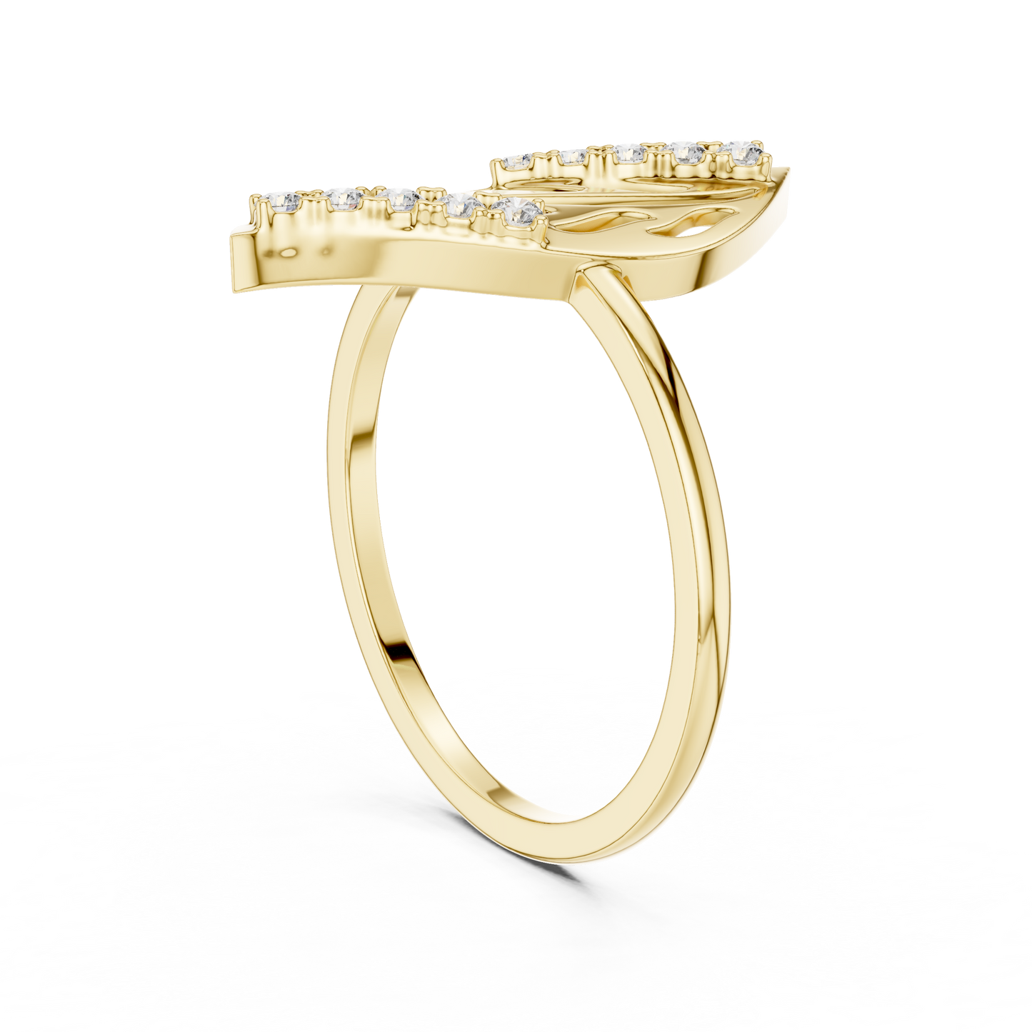 Lab Grown Diamond Marquise Frame Ring