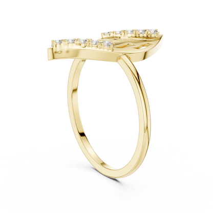 Lab Grown Diamond Marquise Frame Ring