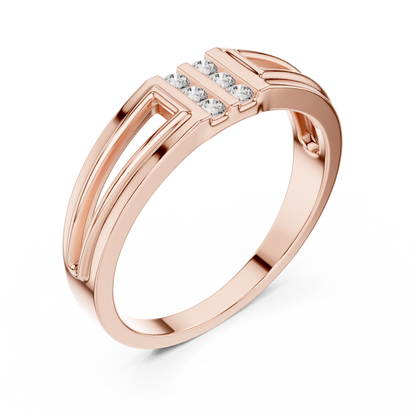 Lab Grown Diamond Split Shank Ring