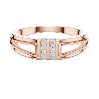 Lab Grown Diamond Split Shank Ring
