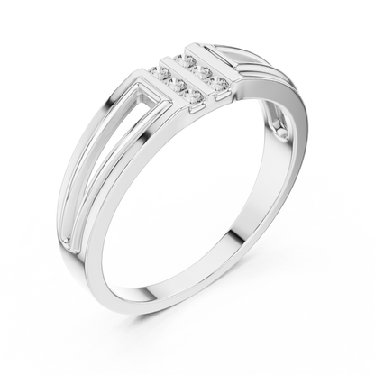 Lab Grown Diamond Split Shank Ring