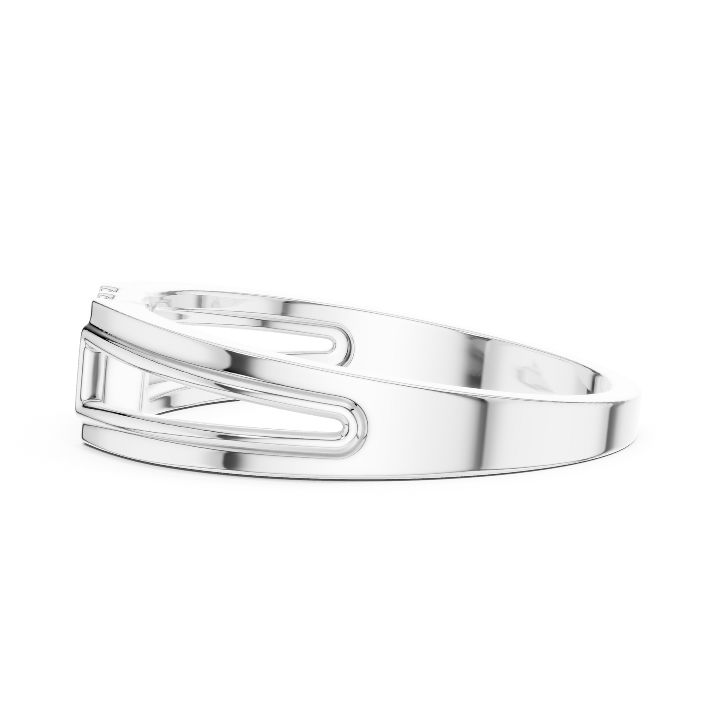 Lab Grown Diamond Split Shank Ring