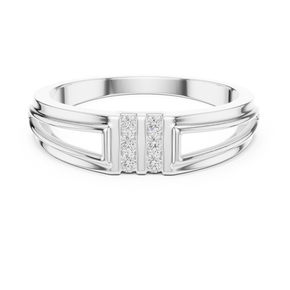 Lab Grown Diamond Split Shank Ring