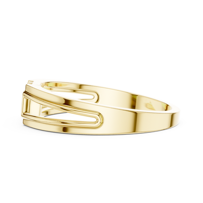 Lab Grown Diamond Split Shank Ring