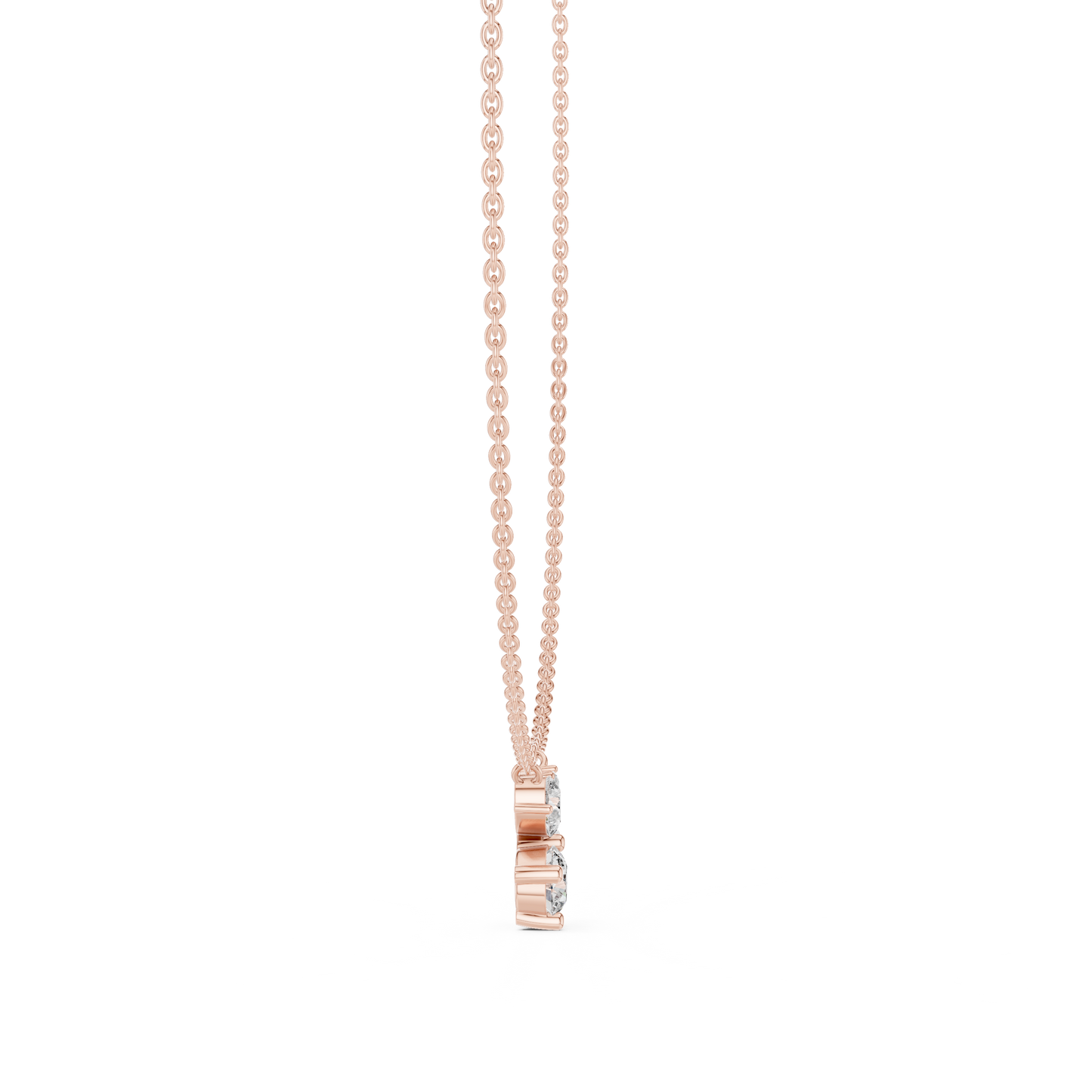 Unique Marquise Lab Grown Diamond Butterfly Pendant