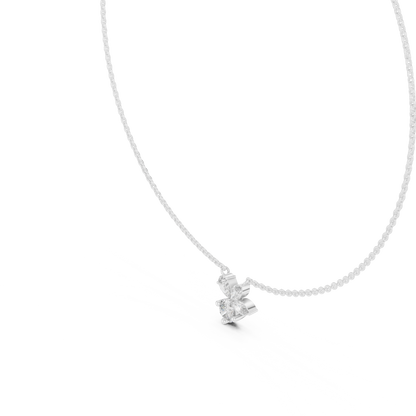 Unique Marquise Lab Grown Diamond Butterfly Pendant