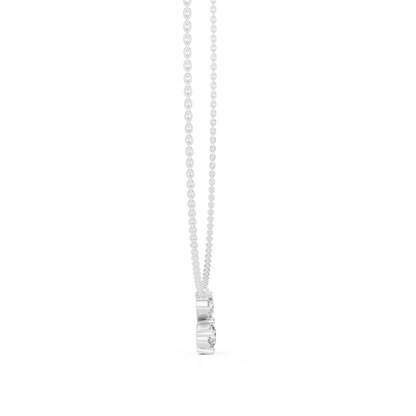 Unique Marquise Lab Grown Diamond Butterfly Pendant
