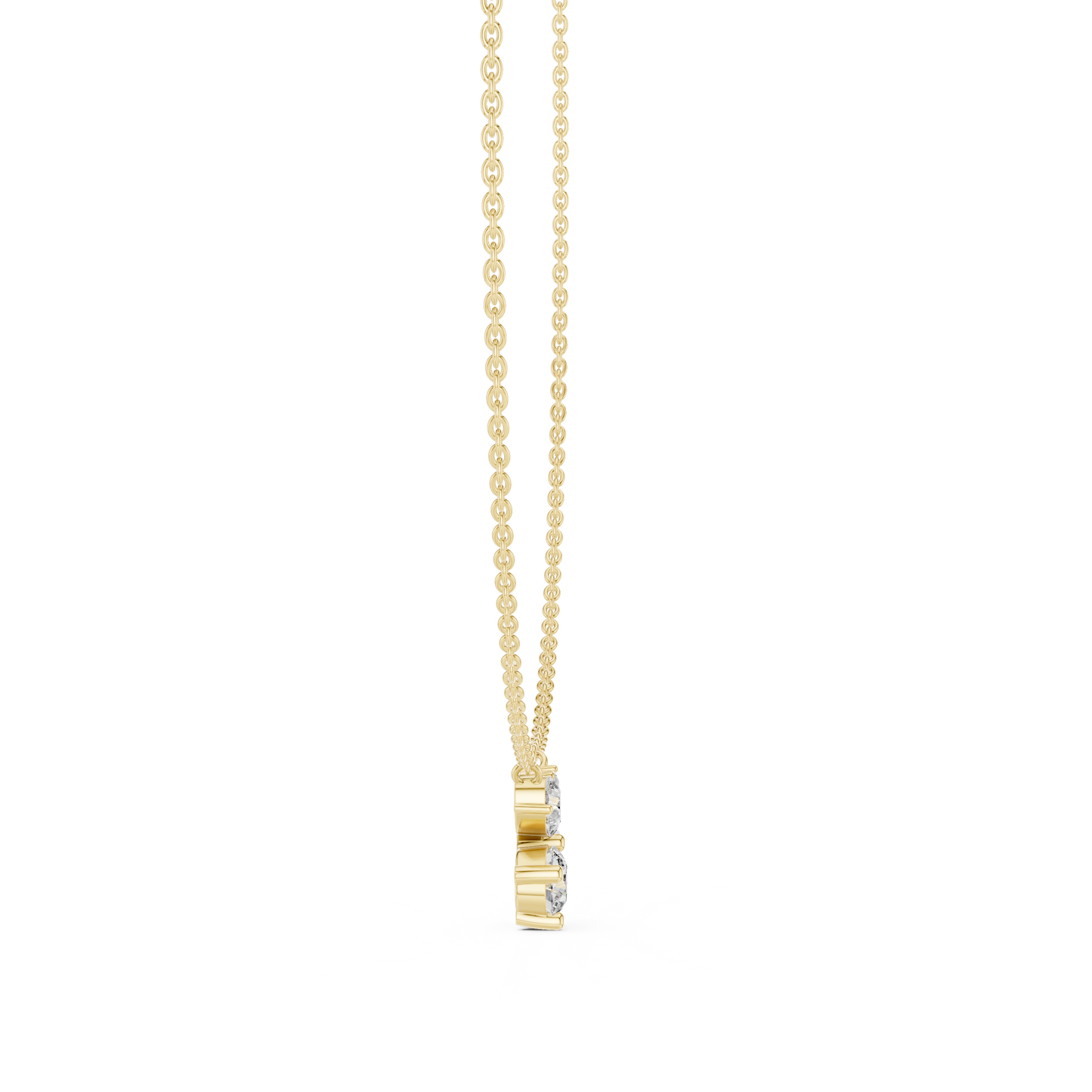 Unique Marquise Lab Grown Diamond Butterfly Pendant