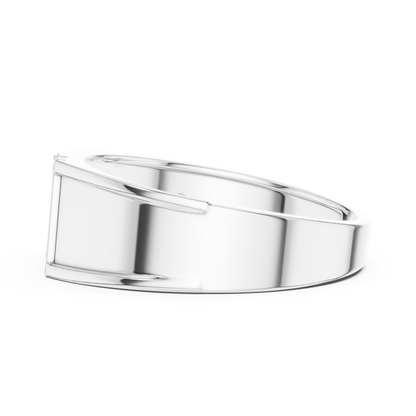 Geometric Arrow Men's Lab Grown Diamond Ring